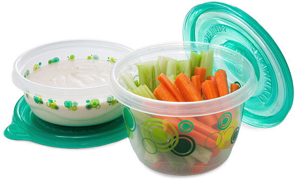Carrot and celery sticks
