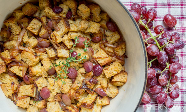 Thyme-and-grape stuffing