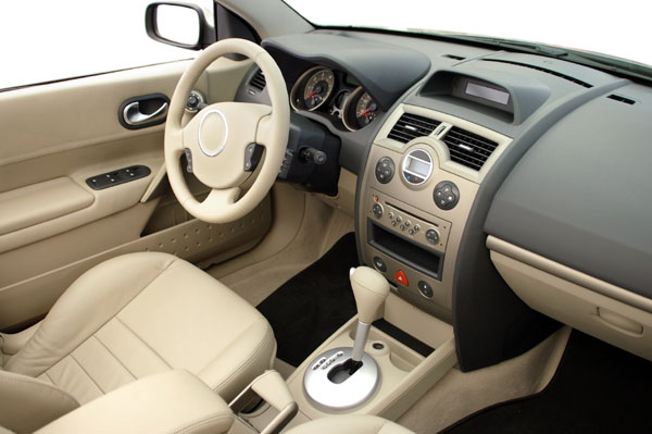 Inside of a car