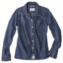 Long Sleeve Chambray Shirt