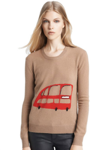 Burberry Brit Wool & Cashmere Intarsia Sweater