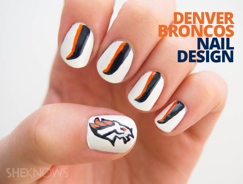 Denver Broncos fan-icure