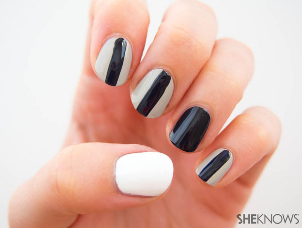 Fan-icure: New England Patriots | Sheknows.com -- stripes