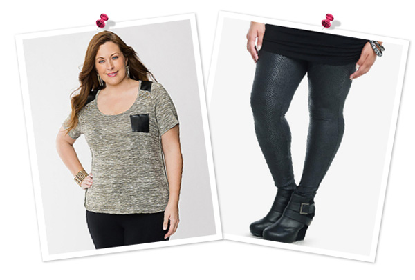 A Sexy and chic look for plus size women
