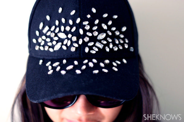 DIY Embellished baseball cap | SheKnows.com