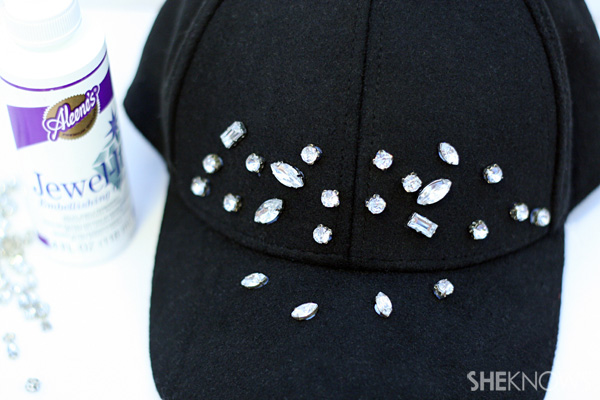 DIY Embellished baseball cap | SheKnows.com