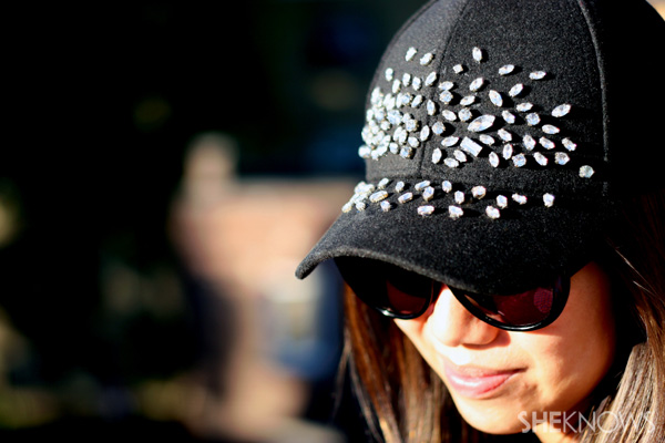 DIY Embellished baseball cap | SheKnows.com