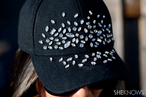 DIY Embellished baseball cap | SheKnows.com