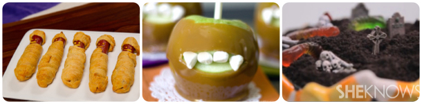 Halloween party food
