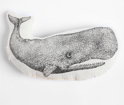 Whale pillow