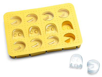 Pac man ice cube tray