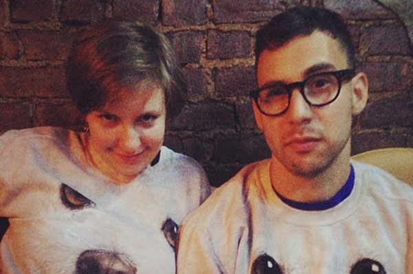 Lena Dunham and Jack Antonoff