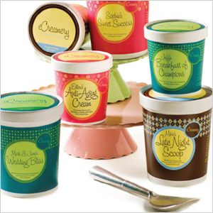 Customized ice cream