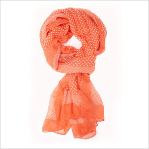 Polka dot scarf | Sheknows.com