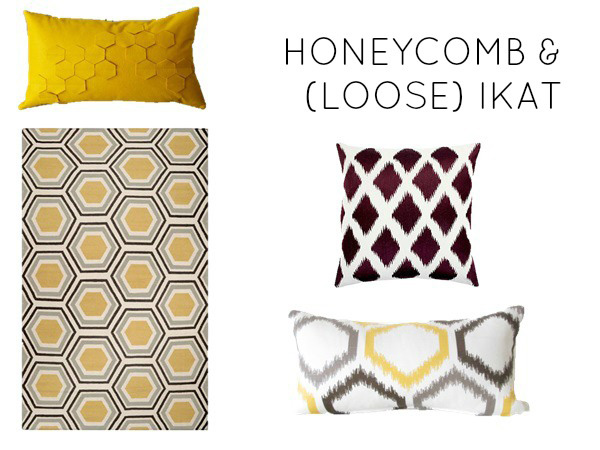 Honeycomb and (loose) ikat