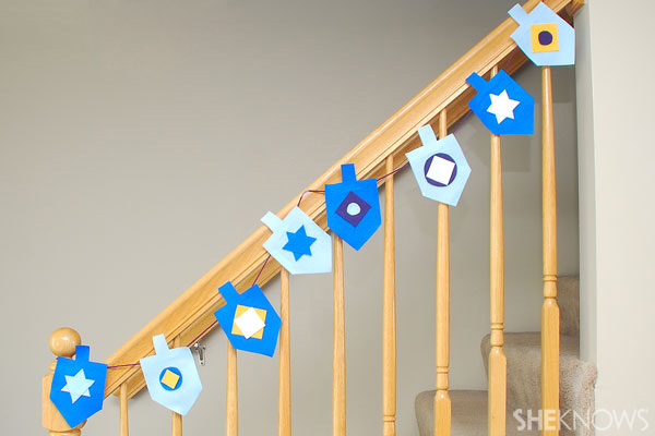 Felt driedel banner