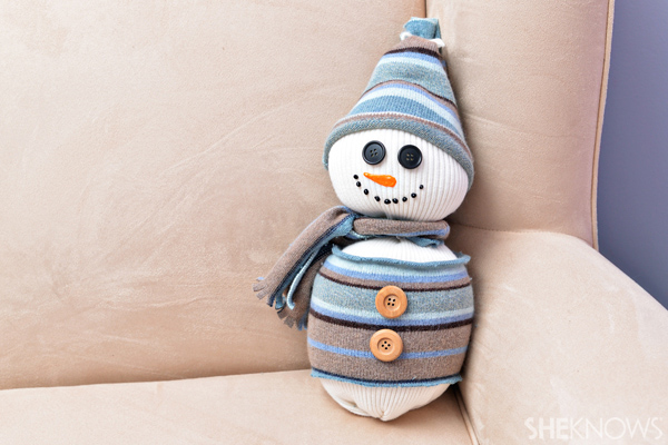 Sweater snowman craft