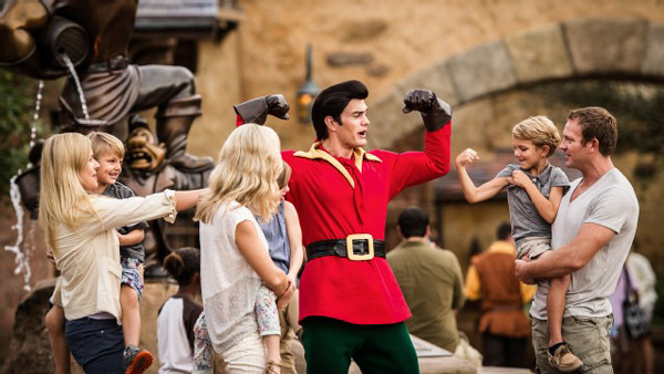 Family Meeting Disney Character