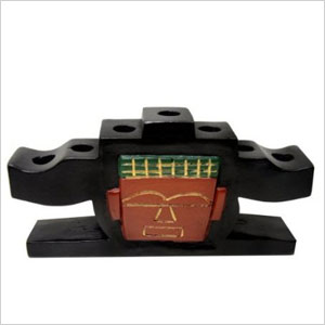 Kwanzaa mask candle holder