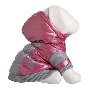 Puffy ski coat