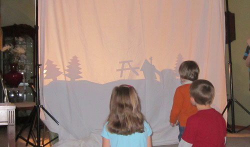 Shadow-puppet shows