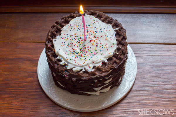 Waffle cake