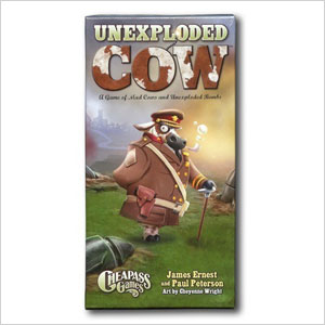 Unexploded Cow board game