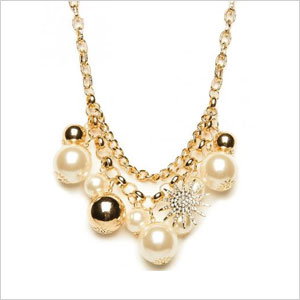 Snowflakes necklace