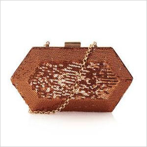 Sequin clutch