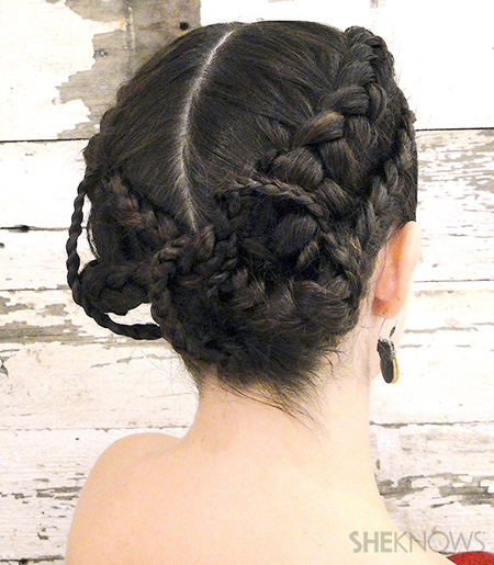 The Hunger Games wedding hairstyle tutorial