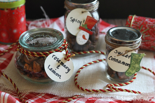 Holiday spiced nuts