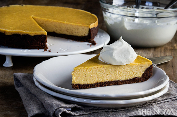 Gluten-free pumpkin cheesecake