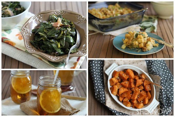 Lightened up Southern Thanksgiving menu