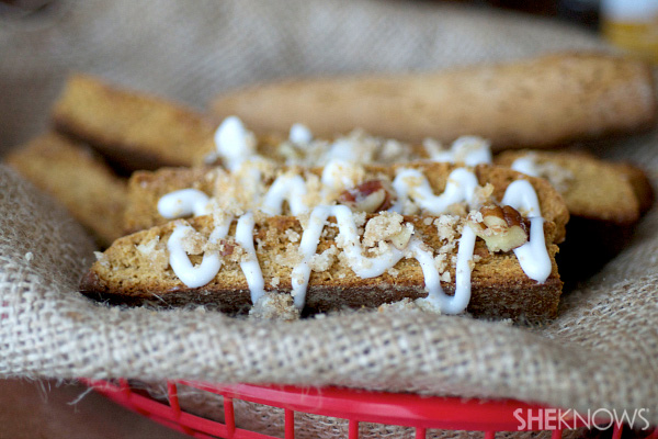 Copycat Starbucks gingerbread biscotti