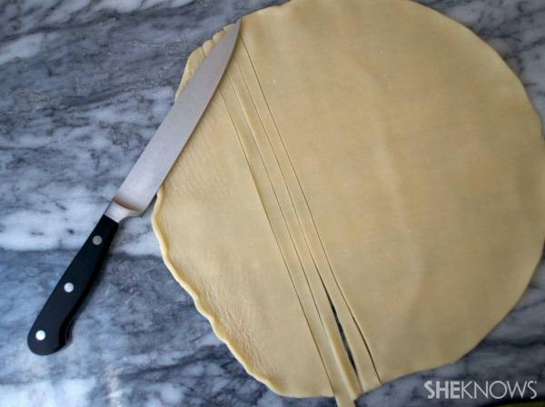 How to make a braided pie crust