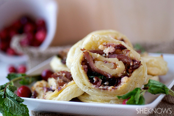 3 Pinwheel appetizers