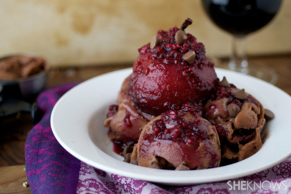 3 unique red wine desserts