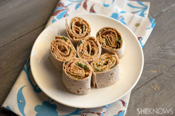 Easy taco pinwheel roll-ups