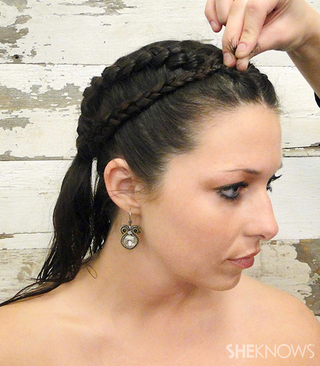 The Hunger Games wedding hairstyle tutorial