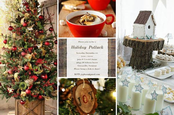 Rustic elegance Christmas tree