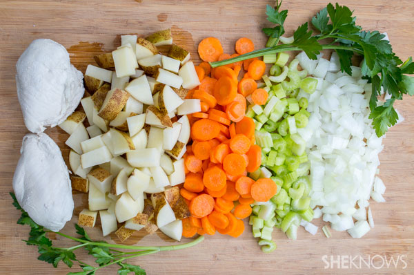 Easy chicken and potato soup | SheKnows.com - Ingredients