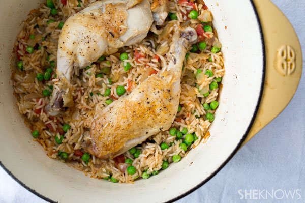 Shortcut arroz con pollo | SheKnows.com - final product