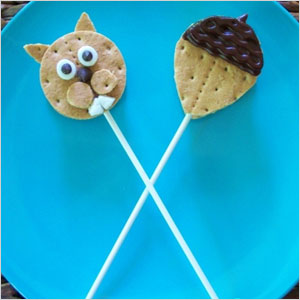 Squirrel s'more pop snack | Sheknows.com