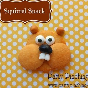 Squirrel cookie face snack | Sheknows.com