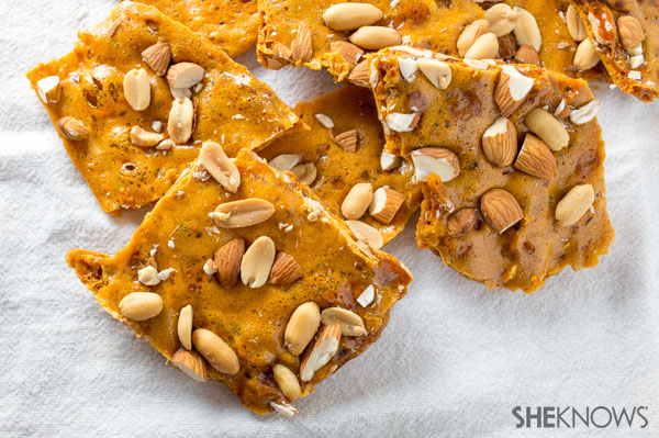 Peanut and almond brittle | SheKnows.com