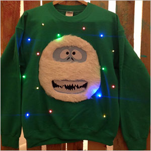 Light-up Christmas sweater