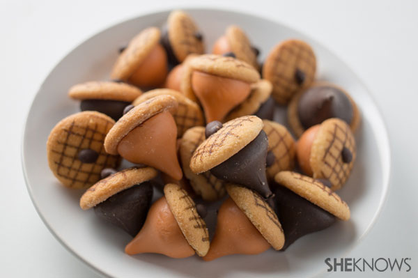 Chocolate and pumpkin spice acorns | SheKnows.com