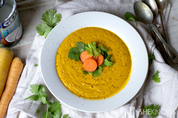 carrot curry soup