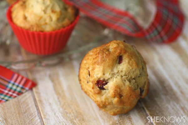 Fabulous fruitcake muffins