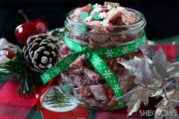 Red velvet puppy chow